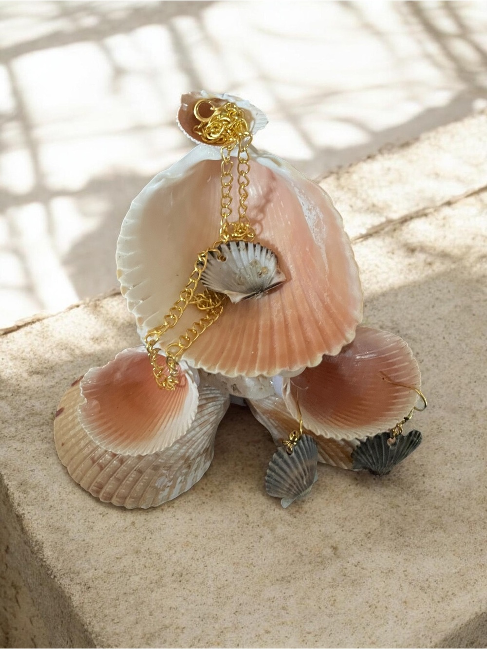 Handmade Seashell Jewelry Holder- contessabycecilia